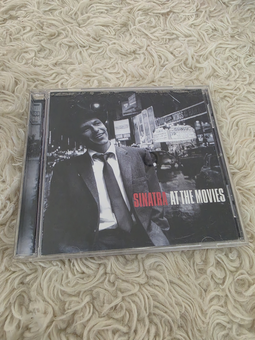 Frank Sinatra - At The Movies (CD) Black & White Cover